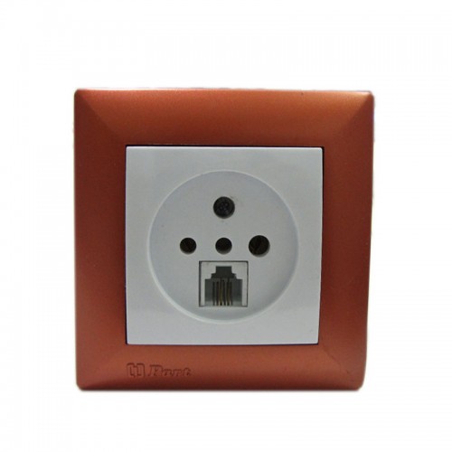 قاب کلید پریز پارت الکتریک مدل آسمان  قاب کلید پریز پارت الکتریک مدل آسمان